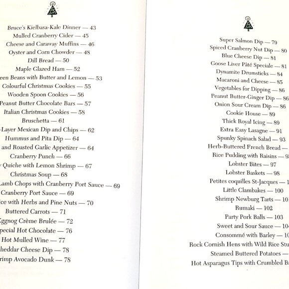 The Canadian Heritage Christmas Cookbook Edna McCann 1998 HC New 151 pg - Picture 8 of 10